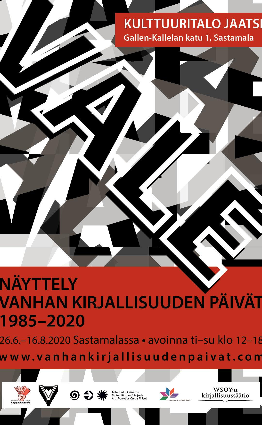 Vanhan kirjallisuuden päivät 1985–2020 -näyttely